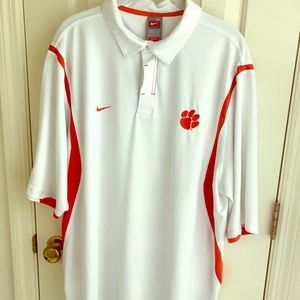 Nike Team Clemson Tigers Dri-FIT Polo